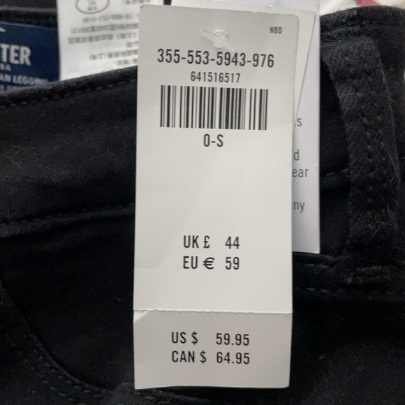 Hollister Black Ripped Jeans - Picture 5 of 5